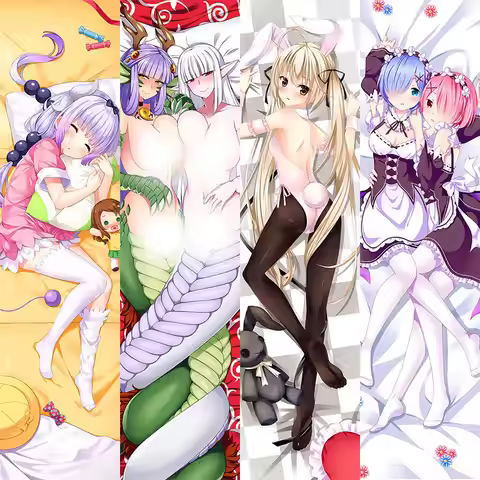 Custom Anime Merchandise Dakimakura case Anime Bodypillow Dakimakura Anime pillow