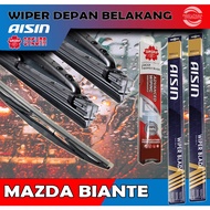 Mazda Biante AISIN SAKURA Front Rear Wiper