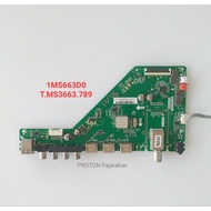 MESIN Panasonic TH-55F306G TH 55F306G LCD LED TV Mainboard 1MS663D0 T.MS3663.789 PCB 49G306G Mobo 55