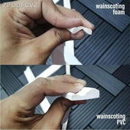 [readystock]✘✲3cm x 5 meter Wainscoting PVC TYPE or Foam TYPE Wall Skirting Home Deco