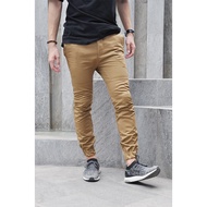 Simple&Raw - กางเกงขายาว Sk823 Jason Jogger (Brown)