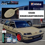 AIKKA Khaki Light Grey Honda Civic Ef Dolphin Car Paint SUPRAMAX/ AIKKA Cat Bancuh CS181
