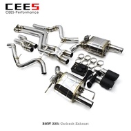 CEES Catback Exhaust for BMW 335i 3.0T 2007-2015 Valve Exhaust Pipe Muffler Stainless Steel Escape C