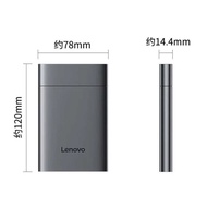 Lenovo Lenovo F509 1t 2t Mobile Hard Disk usb3.0 Suitable for High Speed 1TB Hard Disk Mobile Hard D