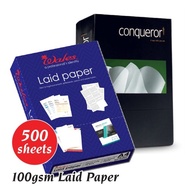 A4 100gsm Conqueror Laid Paper | A4 Conqueror Paper Laid 100gsm | Premium Office Paper | Wales Laid 