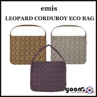 [emis] LEOPARD CORDUROY ECO BAG_From Korea