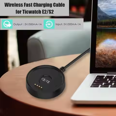 100cm USB Smart Watch Fast Charger Cradle Charging Dock Cable for Ticwatch E2/S2