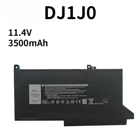 DJ1J0 Laptop Battery for Dell Latitude 12 7280 7290 E7280 E7290 13 7380 7390 E7380 E7390 14 7480 749