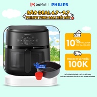 Nồi Chiên Không Dầu Dòng 2000 Series Philips NA230/00 - Tổng Dung Tích 6.2L - Hàng Phân Phối Chính H