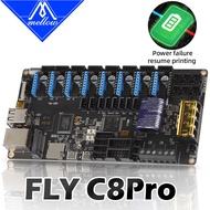 Mellow FLY C8 Pro V1.0 Board H618 MCU 550Mhz H723 For Hi-Speed DIY 3D Printer Accessories Voron Trid