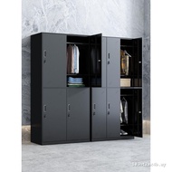 Black Multi-Door Locker Employee Dormitory Locker Locked Nine-Door Storage Cabinet Gym Bathroom Ward