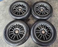 แม็กแต่งมือ2  RE30 ขอบ15 4รู100 กว้าง7 Off35 ใส่เก๋ง4รูได้ทุกรุ่น