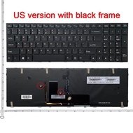 US backlit laptop keyboard for Clevo P651 P651SE P655 P671 P655SE P671SG P650HP3 P650 P670RE3 P670RG