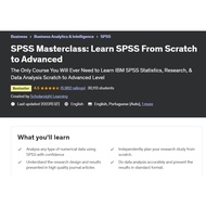 [COURSE] Udemy - SPSS Masterclass: Learn SPSS From Scratch to Advanced