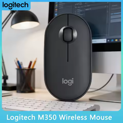 Long Lasting Power: Logitech M350 Pebble Bluetooth Mouse