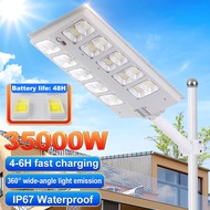 Street Light Solar 40000W Upgrade LED Lampu Solar Jalan Waterproof Solar Light Outdoor Lighting Remo