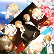 room decor poster Poster Akaun Rakan Natsume Natsume Takashi Cat Dua Dimensi Pelekat Dinding Asrama 