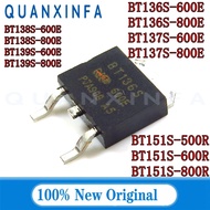 5PCS BT136S-600E BT136S-800E BT137S-600E TO252 BT136S BT137S BT138S BT139S BT151S 600E 800E 500R BT5