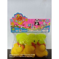 B801 mini press duck, contents 6 mini cut duck/, contents 6 children's bath duck/, contents 6 pcs