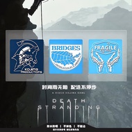 Death Stranding Creative Car Sticker Kojima Production FRAGILE Logo Car Body Waterproof Decorative S