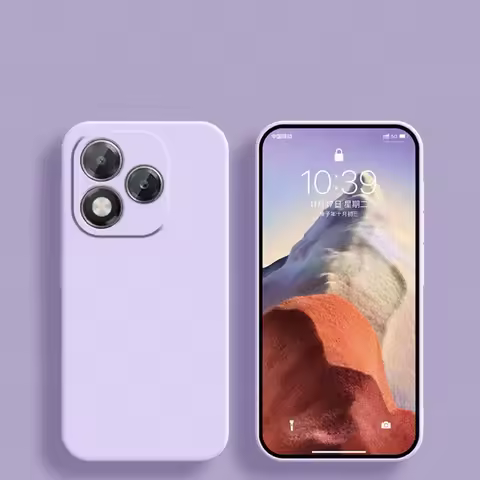 Luxury Case For Honor 400 Lite Cover Honor 400 Lite Fundas Coque Soft Original Liquid Silicone TPU P