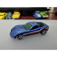 Hotwheels Blue C6 Corvette from 5 pack