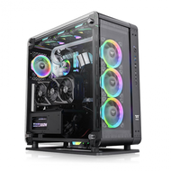 Thermaltake 曜越 Core P6 TG 黑 全景玻璃機殼 (ATX/Type-C/封閉式與開放式兩用/顯卡458mm/塔散180mm)