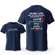 1N23456 Men's T-Shirt With Retro Motorcycle Rider Heart Print Casual Fashion Loose Fit Short Sleeves
