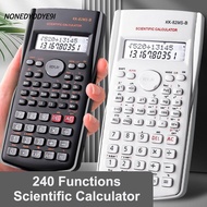 NONEDYODYE9I Engineering Scientific Calculator, 2-Line Standard Function Calculator, 240 Functions M