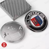 ALPINA Logo Front Hood Emblem & Rear Trunk Badge Sticker 82MM For BMW 3 series 5 series 1 series X3 