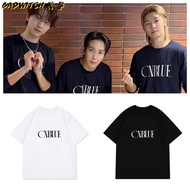 CNBLUE 3LOGY Cotton Tee - Round Neck Short Sleeve Casual Top for Men & Women