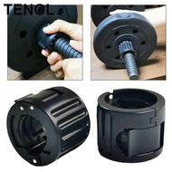 TENOL 2 Pieces Fitness Barbell Clamps Non-slip Bar Clamps for 23-26mm/0.91-1.02in Bars