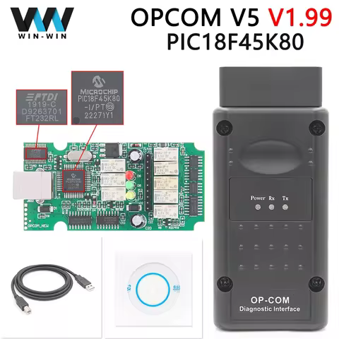 OPCOM V1.99 for Opel OBD2 Diagnostic Scanner Tool 120309a CAN BUS OBD2 Auto special Cable Tools with