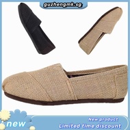 Toms Shoes Linen Shoes Stripe Color Mules Casual Women Flat Shoes
