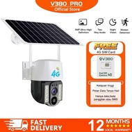 V380 Pro Solar outdoor camera wireless single len waterproof 4G 360 cctv camera