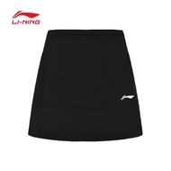 กางเกงกระโปรงแบดมินตัน Li Ning สำหรับผู้หญิง แห้งเร็ว ระบายอากาศได้ดี ป้องกันแสง ฤดูร้อน 2025 กระโปร