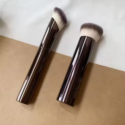 hourglass Ambient Soft Glow Foundation Brush Slanted Soft Hair Liquid Cream Foundation Contour Cosme