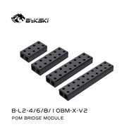 Bykski GPU Terminal Block for Multiple PC Graphics Card Water Cooler Parallel Bridge Module Adapter,