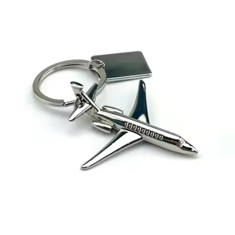 Aircraft Keychain Party Favors Fighter Plane Keyring Battleplane Key Holder Airplane Aviation key ch
