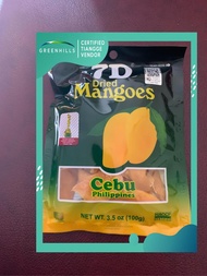 7D Dried Mangoes