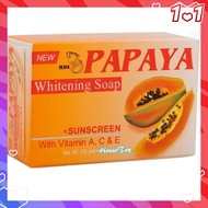 RDL PAPAYA WHITENING SOAP 135GM/ Papaya Soap Brightening/  Papaya Soap Original Whitening / Sabun Be
