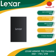 LEXAR ARMOR 700 Portable External SSD - 1TB/2TB