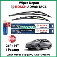 Honda City (T9A) ) 2014-Present - Bosch Advantage 26"+14" BA2614
