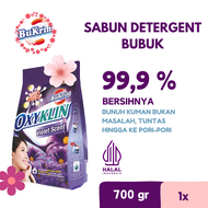 Sabun Detergent Bubuk BuKrim Oxyklin Violet 700gr (Tanpa Piring)