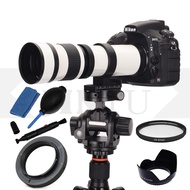 JINTU 420-800mm F/8.3 MF Telephoto Zoom Lens Kit for Nikon D3000 D3100 D3200 D3300 D3400 D5000 D5100