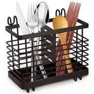 Kitchen Cutlery Holder Sink Caddie Cutlery Drainer Stainless Steel Cutlery Holder
