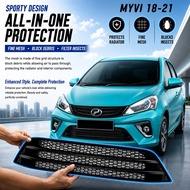 MaXcomb perodua myvi mg3 2018-2021 car max honeycomb grille net protection cover accessories
