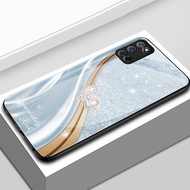 Case For OPPO A52 A72 A92 Small Horse Phone Shockproof Glass Shell