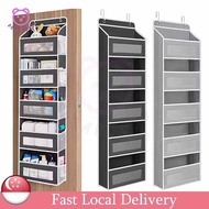 Upgraded 5-Shelf Hanging Storage Organizer - Behind Door, Anti-Tilt, 5 Large Capacity Pockets, Hangi
