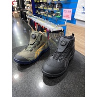 ASICS CP604 GTX BOA Men Women Wide Last Waterproof Work Protective Shoes 1273A084-001 Black 300 Army